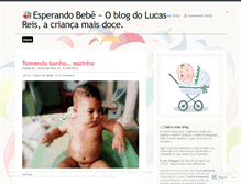 Tablet Screenshot of esperandobebe.wordpress.com