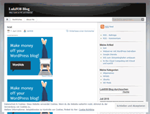 Tablet Screenshot of luki938.wordpress.com