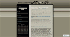 Desktop Screenshot of dance4less.wordpress.com