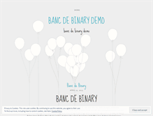 Tablet Screenshot of media.bancdebinarydemo.wordpress.com