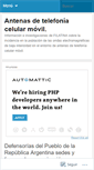 Mobile Screenshot of antenastemovil.wordpress.com