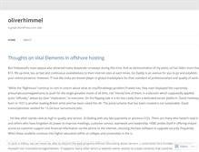 Tablet Screenshot of oliverhimmel.wordpress.com