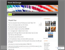 Tablet Screenshot of mcgeorge16.wordpress.com