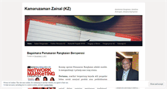 Desktop Screenshot of kamaruzamanzainal.wordpress.com