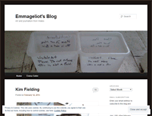 Tablet Screenshot of emmageliot.wordpress.com