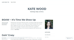 Desktop Screenshot of katewoodauthor.wordpress.com