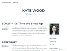 Tablet Screenshot of katewoodauthor.wordpress.com