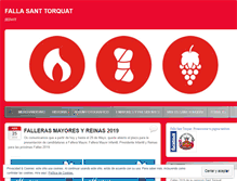 Tablet Screenshot of fallasantorcuato.wordpress.com