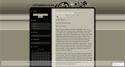 Desktop Screenshot of littleanya.wordpress.com