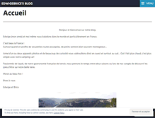 Tablet Screenshot of edwigebrice.wordpress.com