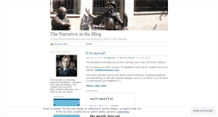 Desktop Screenshot of narrativeintheblog.wordpress.com