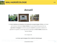 Tablet Screenshot of maliagroecologie.wordpress.com