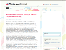 Tablet Screenshot of mmontessori.wordpress.com