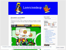 Tablet Screenshot of losviciosdecp.wordpress.com
