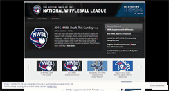 Desktop Screenshot of nwblwiffleball.wordpress.com
