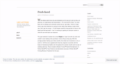 Desktop Screenshot of lifelettersblog.wordpress.com