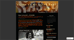 Desktop Screenshot of classatmysassytree.wordpress.com