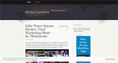 Desktop Screenshot of mzandstra.wordpress.com