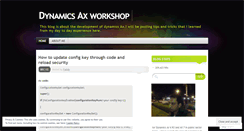 Desktop Screenshot of dynamicsaxposed.wordpress.com