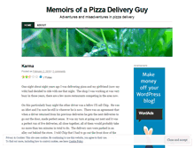 Tablet Screenshot of pizzaexpert.wordpress.com