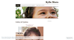 Desktop Screenshot of kyliemoro.wordpress.com