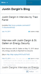Mobile Screenshot of justindargin.wordpress.com