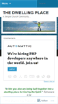 Mobile Screenshot of becomingthedwellingplace.wordpress.com