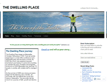 Tablet Screenshot of becomingthedwellingplace.wordpress.com