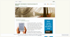 Desktop Screenshot of gizartemodernoteknologikoa.wordpress.com