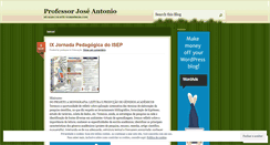 Desktop Screenshot of professorjoseantonio.wordpress.com