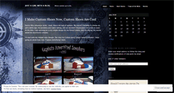 Desktop Screenshot of justagirlwithakeyboard.wordpress.com