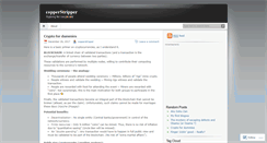 Desktop Screenshot of copperstripper.wordpress.com