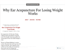 Tablet Screenshot of earacupuncturetips11.wordpress.com