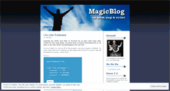 Desktop Screenshot of dkmagic.wordpress.com