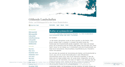 Desktop Screenshot of gluehendelandschaften.wordpress.com