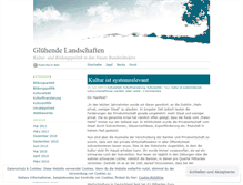 Tablet Screenshot of gluehendelandschaften.wordpress.com