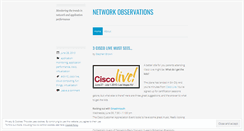 Desktop Screenshot of networkinstruments.wordpress.com