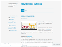 Tablet Screenshot of networkinstruments.wordpress.com