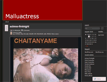 Tablet Screenshot of malluactress.wordpress.com