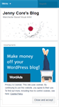Mobile Screenshot of jennycoreblog.wordpress.com