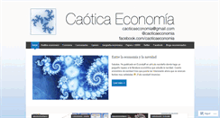 Desktop Screenshot of caoticaeconomia.wordpress.com