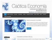 Tablet Screenshot of caoticaeconomia.wordpress.com