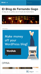 Mobile Screenshot of concejalgago.wordpress.com