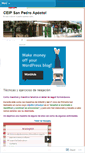 Mobile Screenshot of ceipsanpedroapostol.wordpress.com