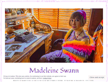 Tablet Screenshot of madeleineswann.wordpress.com