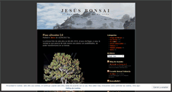 Desktop Screenshot of jesusbonsai.wordpress.com