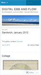 Mobile Screenshot of digitalebbandflow.wordpress.com