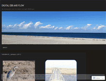 Tablet Screenshot of digitalebbandflow.wordpress.com