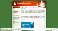 Desktop Screenshot of giveathon.wordpress.com
