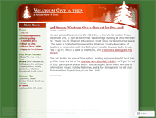 Tablet Screenshot of giveathon.wordpress.com